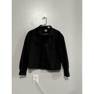 Levi's Kinsley Cotton Denim Utility Shirt, Sz XS, Oversized